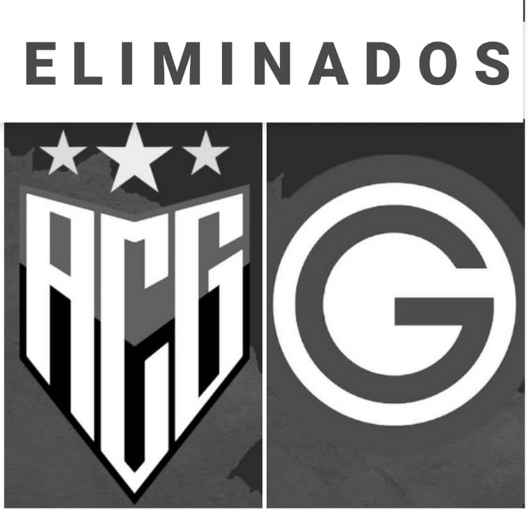 Goiás e Atlético, eliminados da Copa do Brasil.