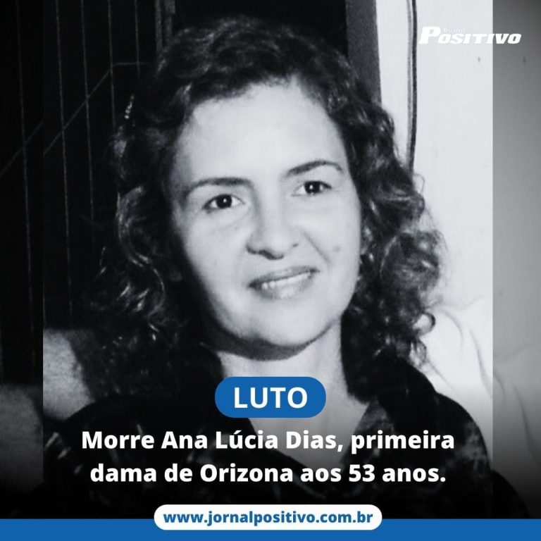 Orizona perde Ana Lúcia Ribeiro Dias