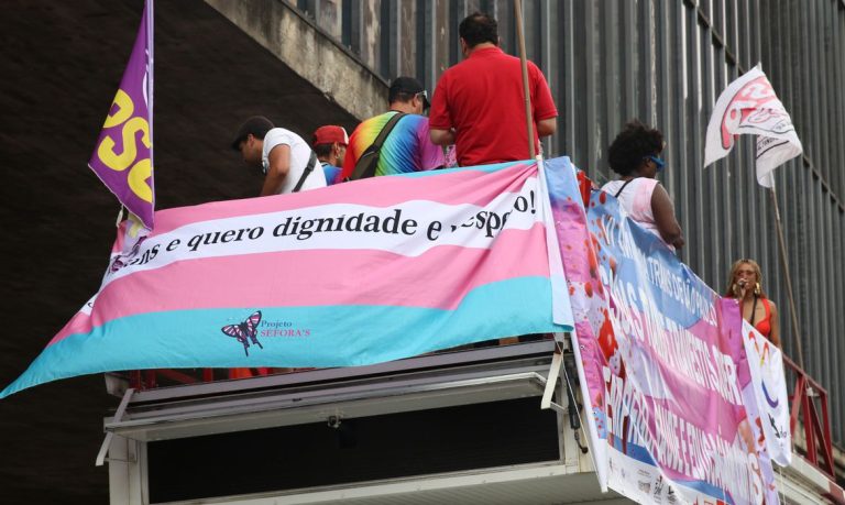 Marcha Trans pede mais visibilidade