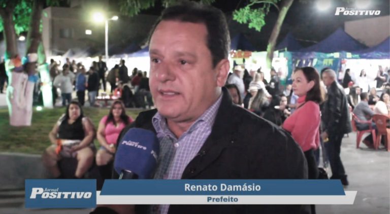 Palmelo entrega obras e faz festa