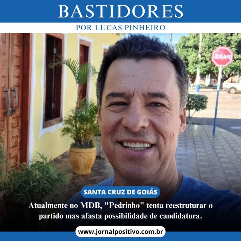 Bastidores. Pedrinho tenta reestruturar o MDB