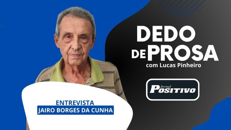 Jairo da Farmácia foi um dos entrevistados do “Dedo de Prosa”